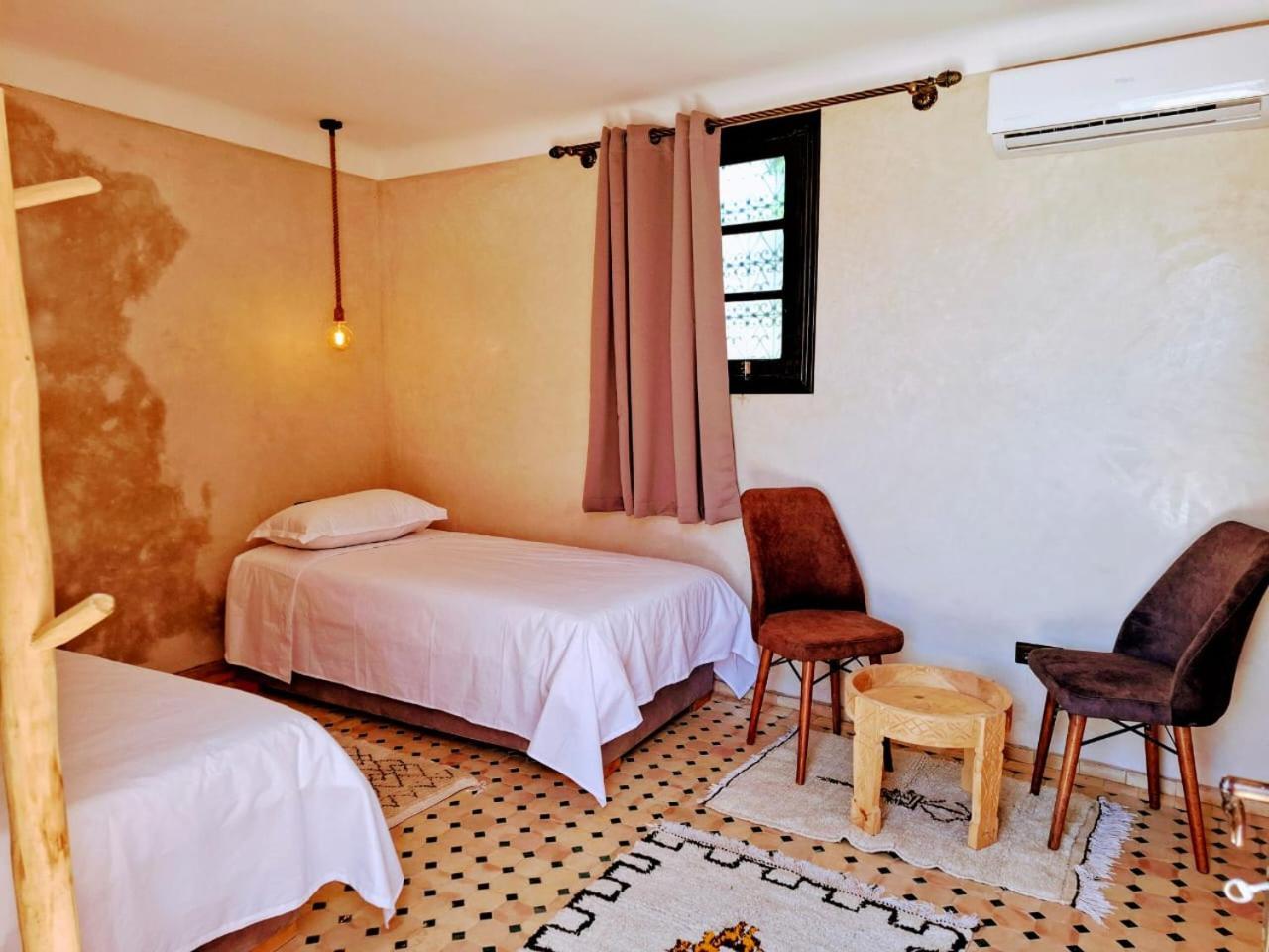 Duplex Riad Abjaou Marakeş Oda fotoğraf