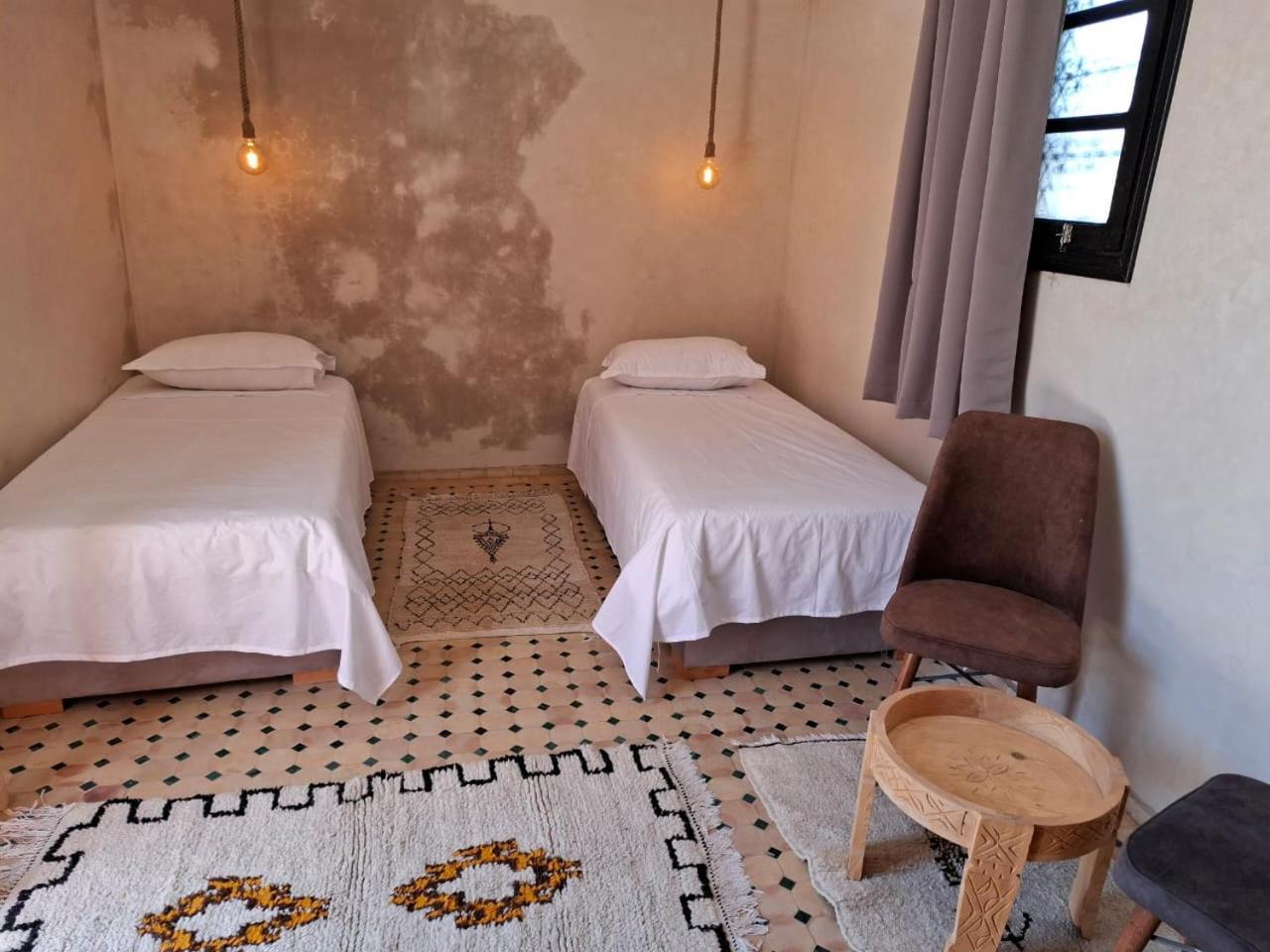 Duplex Riad Abjaou Marakeş Oda fotoğraf